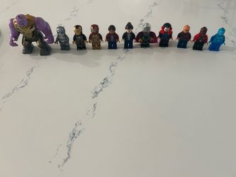 Lego marvel minifigures