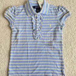 Polo Ralph Lauren Kids Girls Polo Shirt Size 5