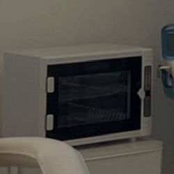 Nail Tool Cleaning Machine, 12L High Capacity Multi-Functional Nail Cleaner Box Manicure Tool Cleaning Cabinet Salon Equipment for Spa Beauty Home Met