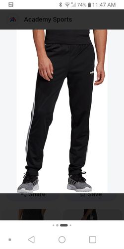Adidas Tapered Leg Sweat Pants 3 Strip