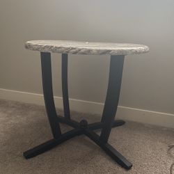 END TABLE (Marble) x2 Two For This Price 
