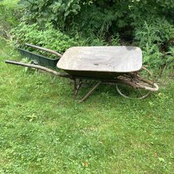 Antique Wheel Barrow
