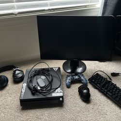 PS4 With Keyboard And Monitor (together or Separately)