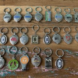 Keychains by state - 22 total