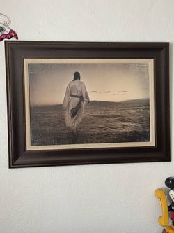 Jesus Walking on water frame