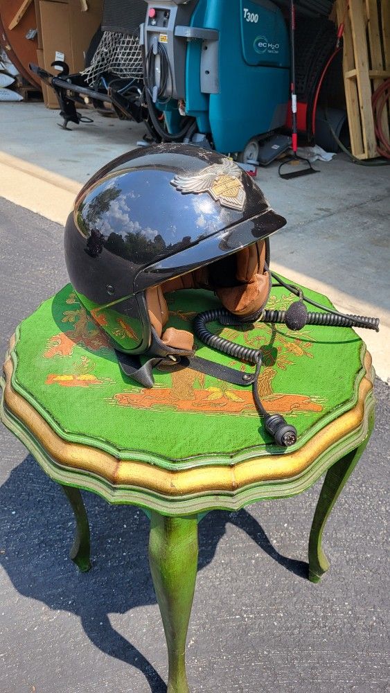 Harley-Davidson intercom open-faced Helmet.