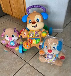 Walker & Learning Toys/Learning Toys $7 each/Baby Walker $14