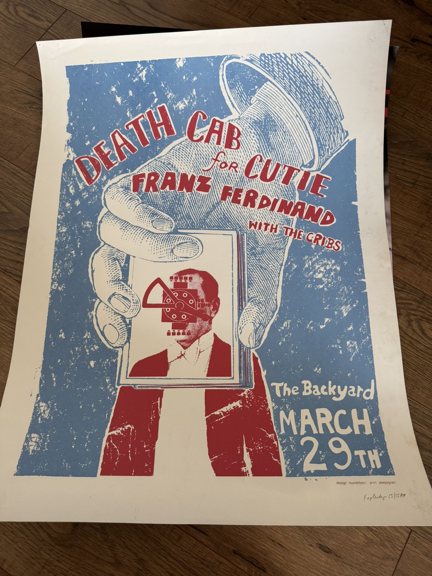 Death Can For Cutie Concert Poster