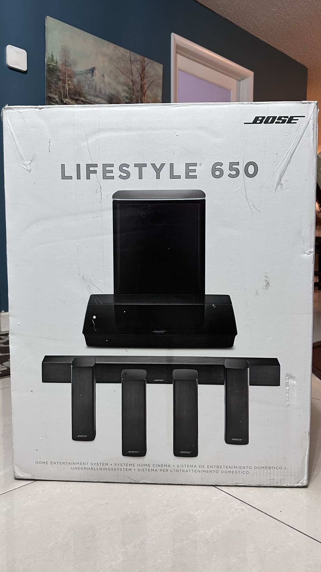 Bose Lifestyle 650 Home Theater System 