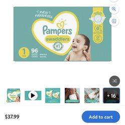 Pamper Size 1 New