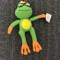 NWT franklin funky frog 11”
