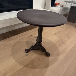 Restoration Hardware Cast Iron Bistro Table