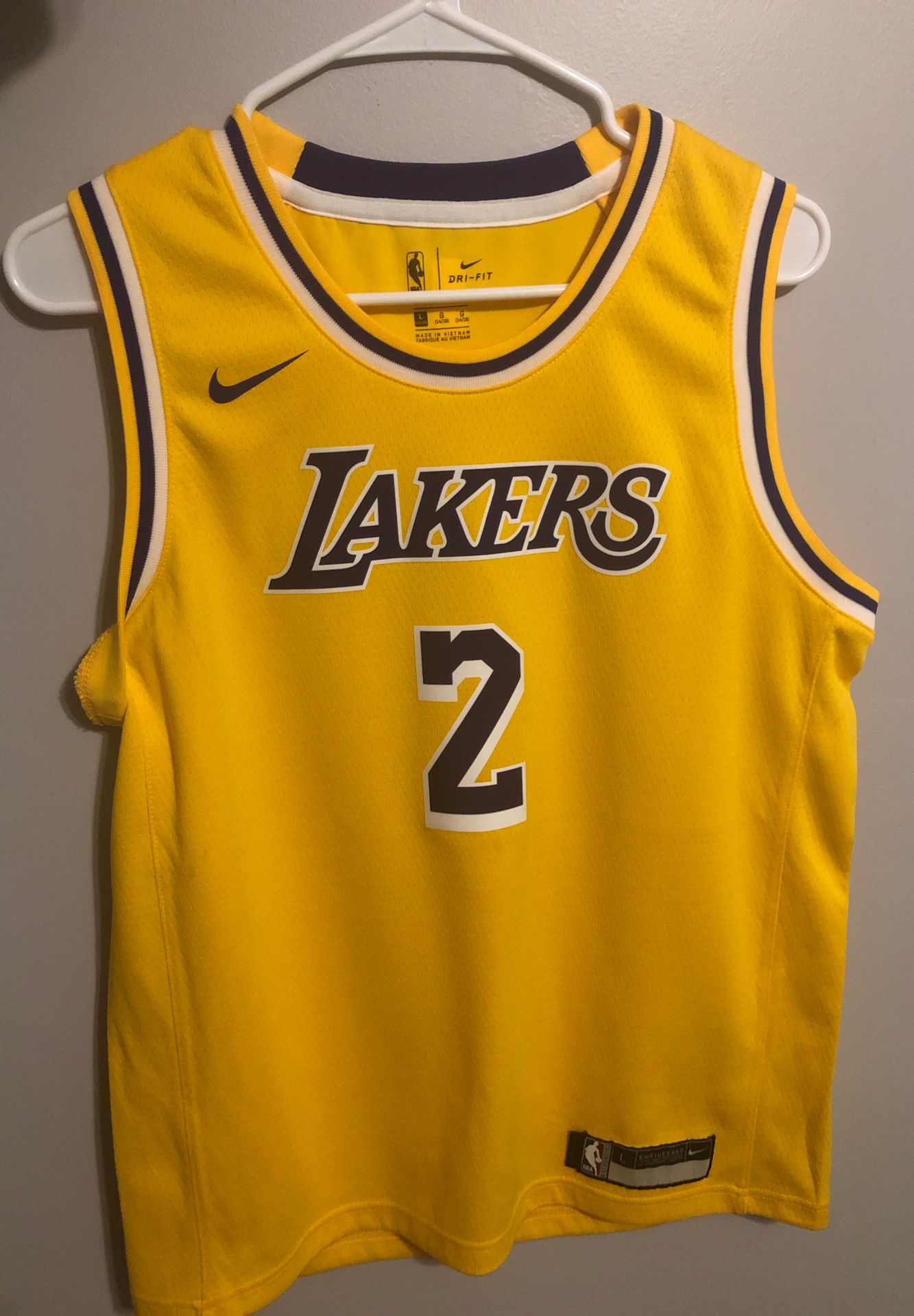Lonzo ball Lakers jersey size small