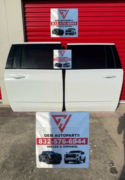 2023 2024 2025 Cadillac Escalade Tahoe suburban Yukon xl Rear doors driver and passenger side
