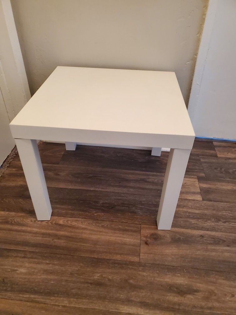 White End Table