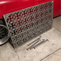 Vintage HEAVY Metal Table