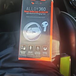 Alloy 360 True Wireless Earbuds With Aluminum Charging Case