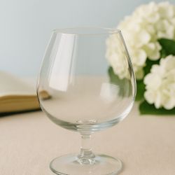 Rogaska Slovenia Vintage 1980s “Lucky” Crystal Brandy Snifter, 2.5 x 5”