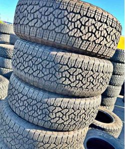 275/65/20 Goodyear Set de Tires en buenas condiciones devids las 4