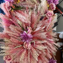 Artificial Flower wall  30 1/2 x 20 inches