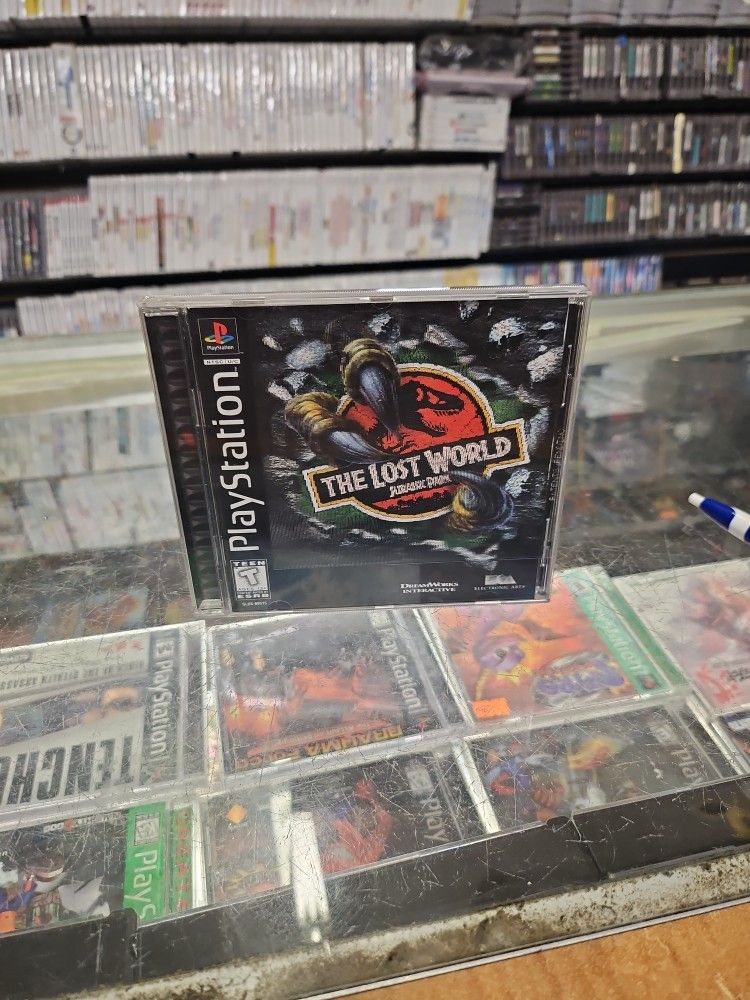 The Lost World: Jurassic Park (Sony PlayStation 1, 1997) - Complete & Tested!