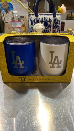 LA Dodgers Stainless Steel Wine Glass