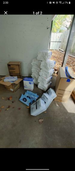 Gloves (M), Bed pads, Briefs (M),Body Wipes