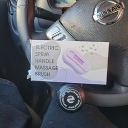 USB ELECTRIC SPRAY HANDLER MASSAGE BRUSH FPR DOG AND CAT