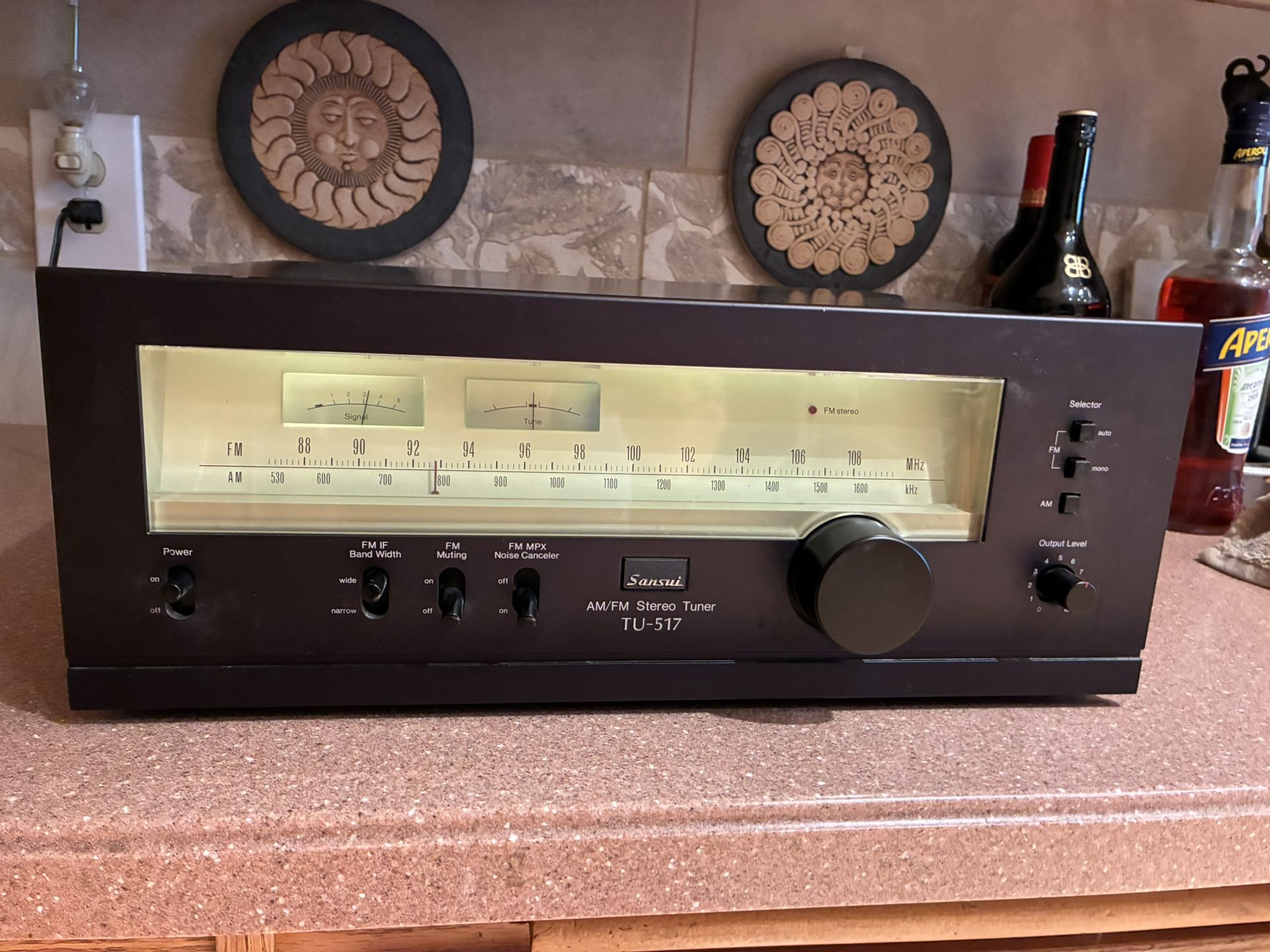 Sansui TU517 AM/FM Tuner