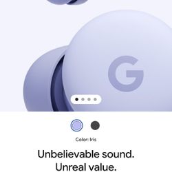 Google Pixel Buds 2a Earphones New