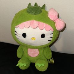 Hello Kitty Dinosaur backpack