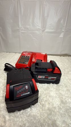 Milwaukee Battery with charger XC 5.0