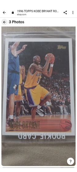 Kobe Bryant Rookie Card