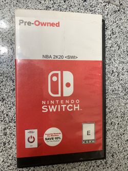 NBA 2k20 Nintendo switch