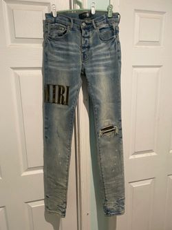 Amiri mx1 jeans camo