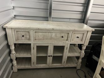 Cream cabinet.   LAST POST GONE 8/10