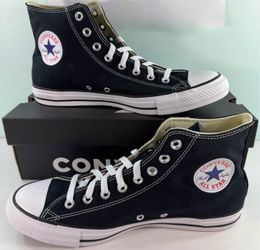 NEW CONVERSE Men's Women's All Star Hi Black Shoes M9160C