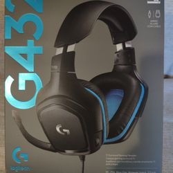Logitech G432 Wired USB 3.5mm Gaming Headset