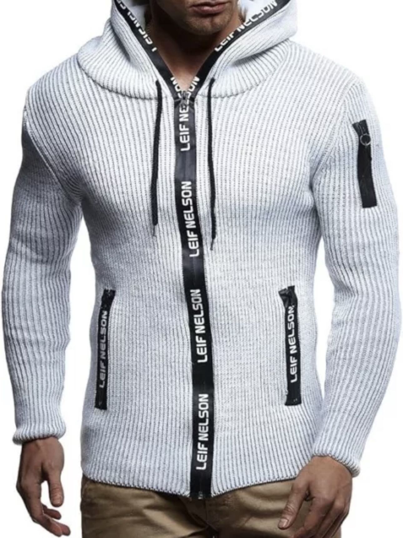 Leif Nelson sweater Slim fit Knitwear XL ( more like a L )