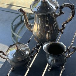 Brass Tea Set 