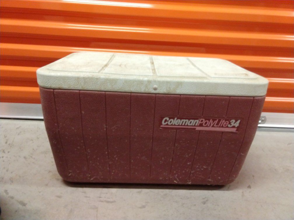 Coleman ice chest