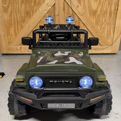 Toyota Car For Toddler Rechargeable 