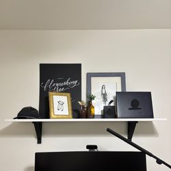 White Bookshelf