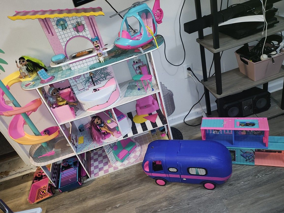 LOL Dollhouse Collection $150