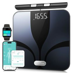 Posture Scale for Body Weight and Fat, Digital Bathroom Scale BMI Weighing Bluetooth Body Fat Scale, 8 Electrode Smart Body Fat Scale