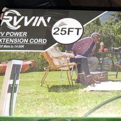 Rvvin 50amp 25ft Power Cord /Rv Generator 