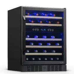 Dual Zone 24 in. 46-Bottle