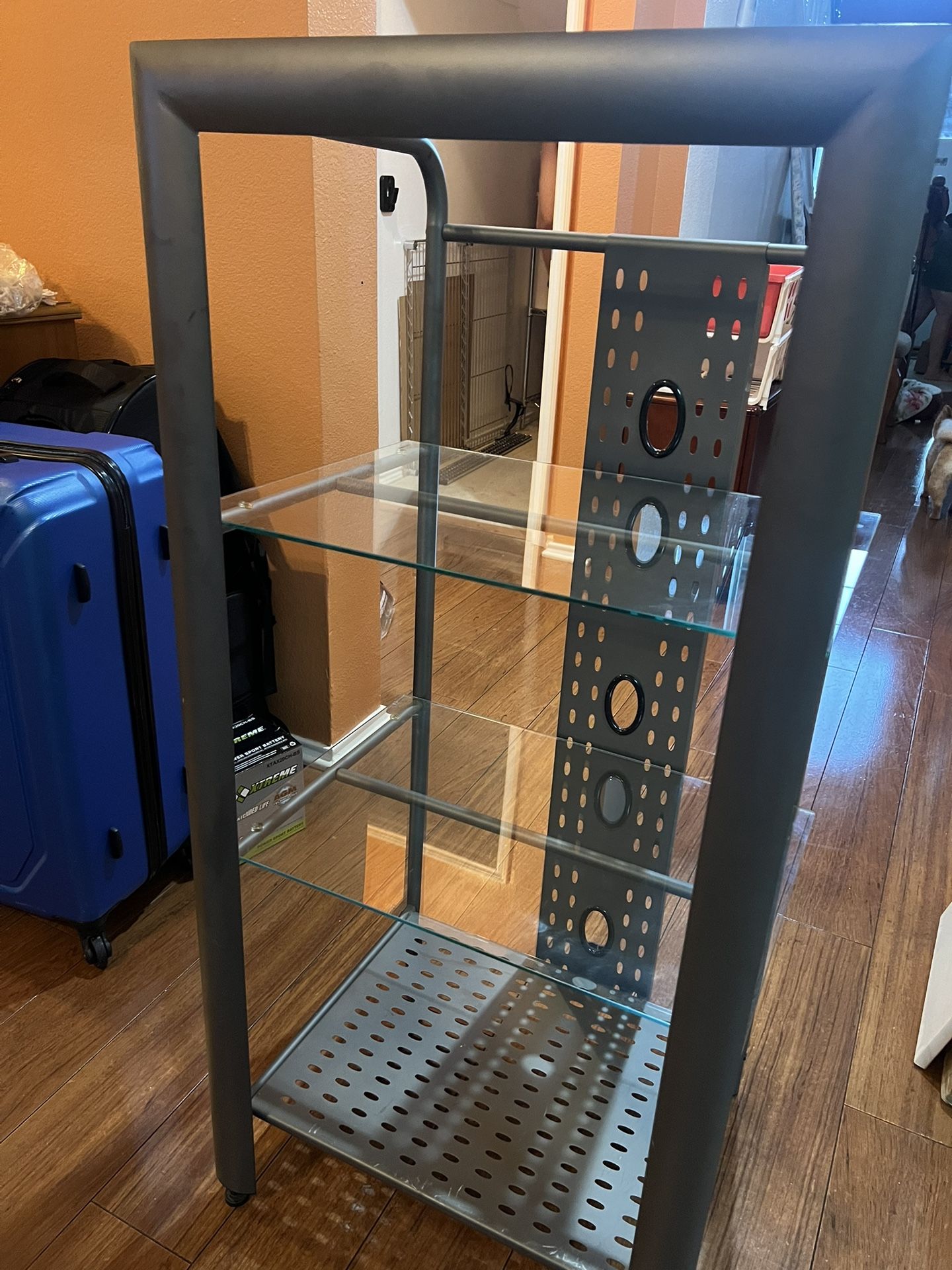 Glass Shelves Storage