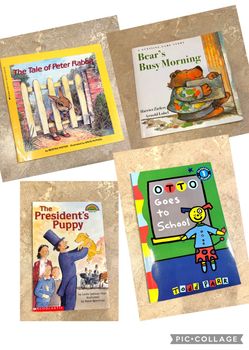 Kids book –LIKE NEW, tale of Peter rabbit, bear, Otto, reading, Classroom, teacher