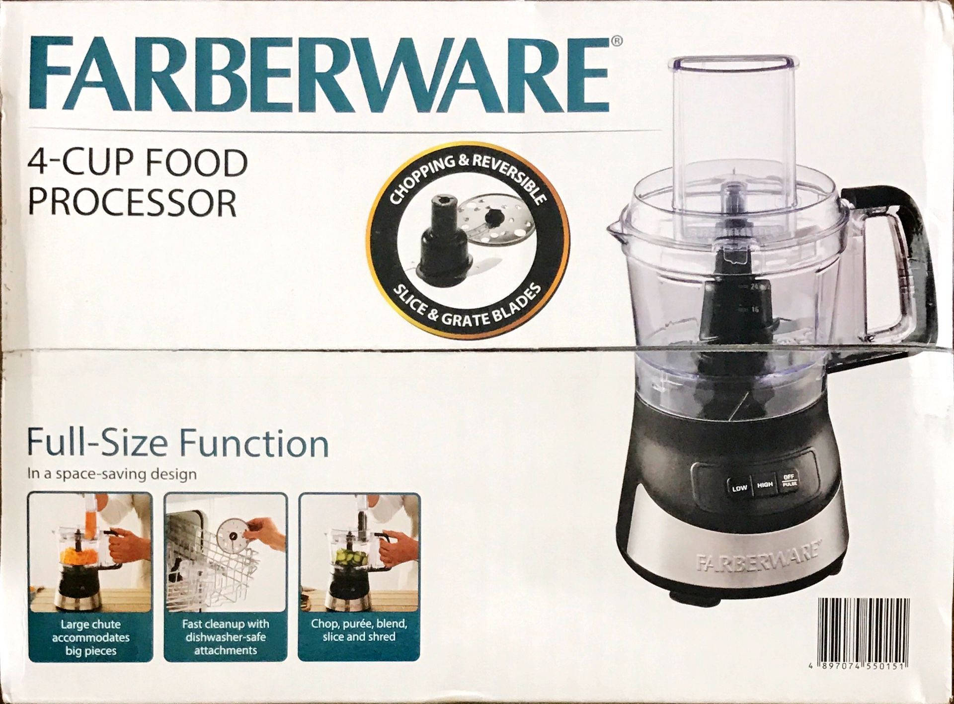 FARBERWARE 4CUP FOOD PROCESSOR for Sale in Plano, TX OfferUp